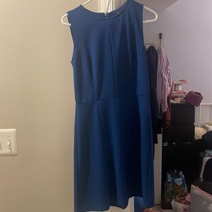 The Limited - blue sleeveless dress